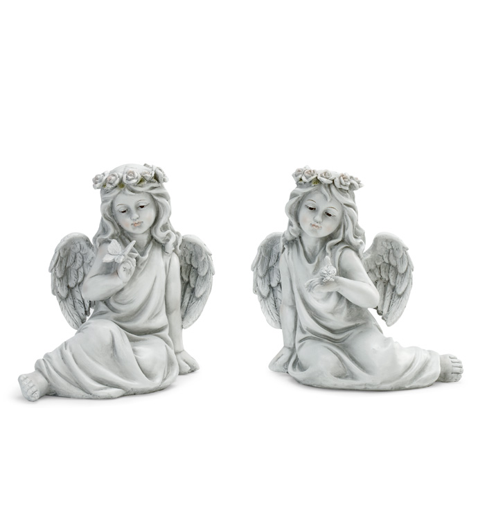 Sitting Angels, 2 Assorted