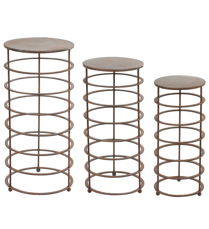 Set of 3 Rings Plant Stand