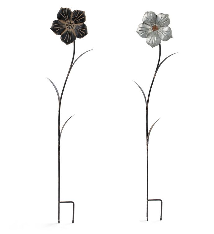 Flower Stake, 2 Assorted