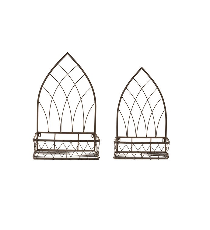 Arched Wall Planter, Set of 2      