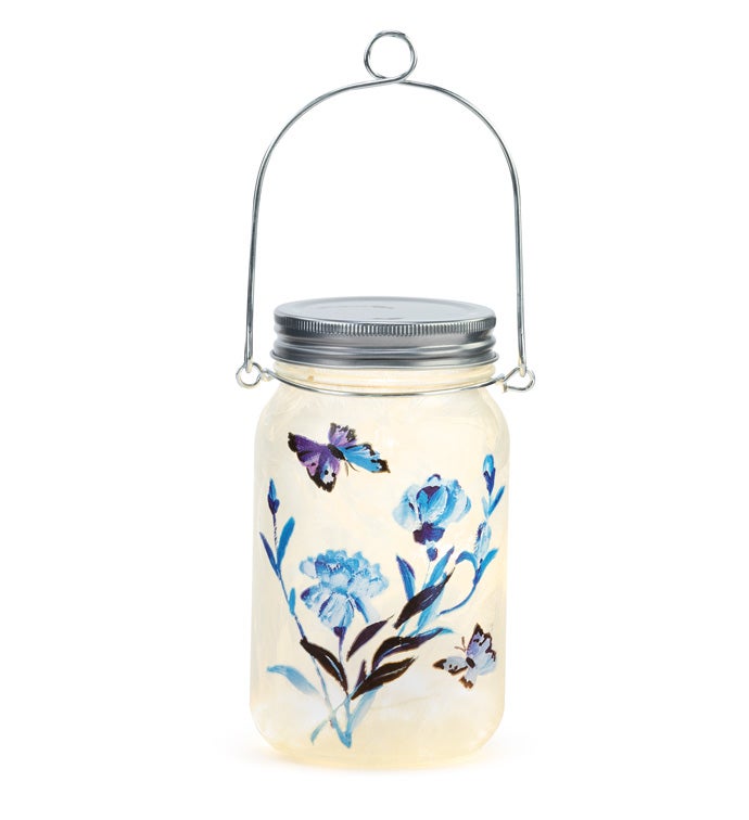 LED Hanging Butterfly Jar          