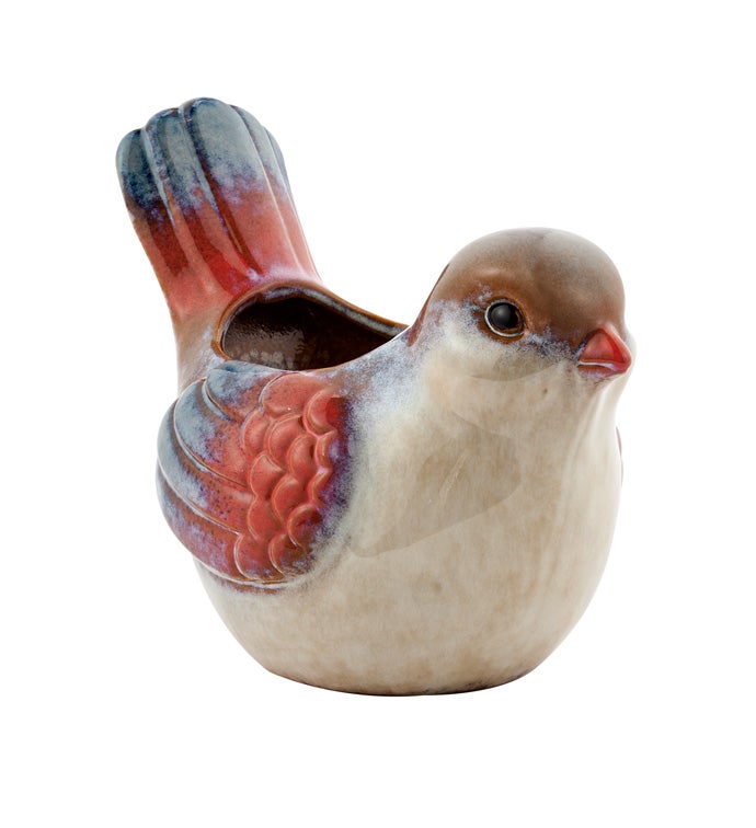Mourning Dove Planter