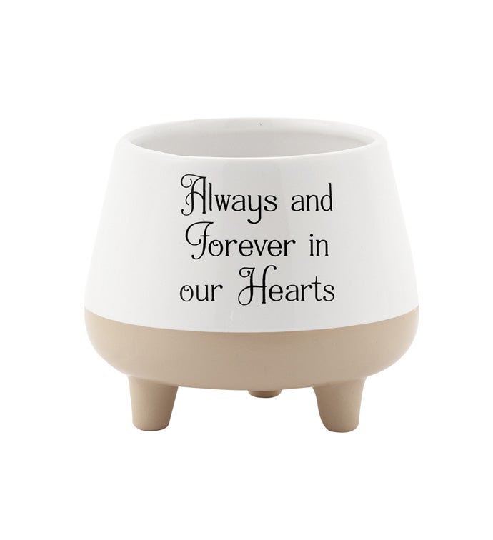 Always in Our Heart Planter        