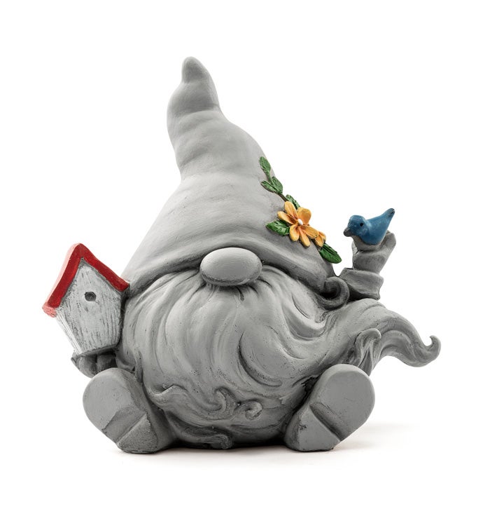 Gnome with Bird House