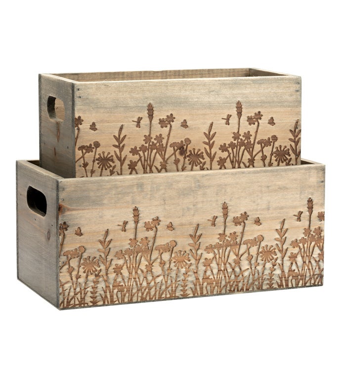 Rectangle Wildflower Box Planters,