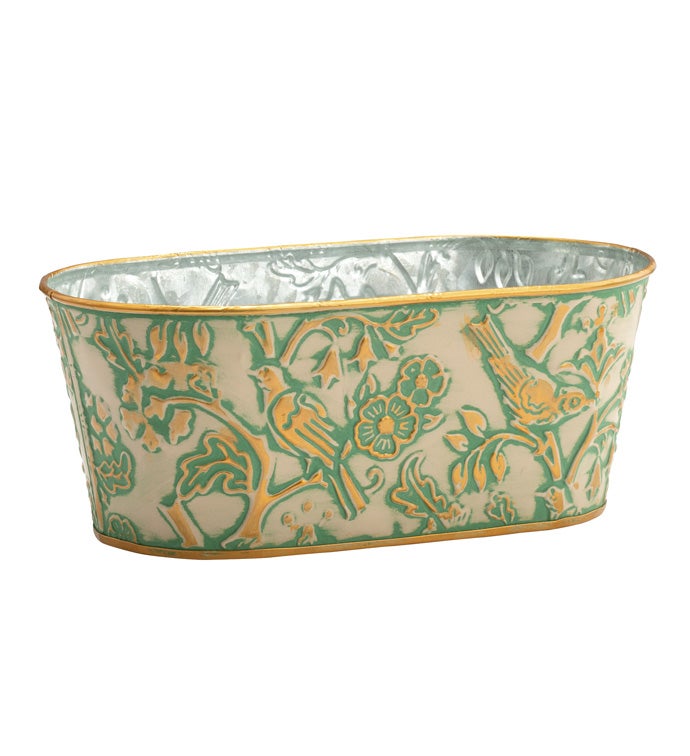 2x4" Bird Embossed Double Bloomer