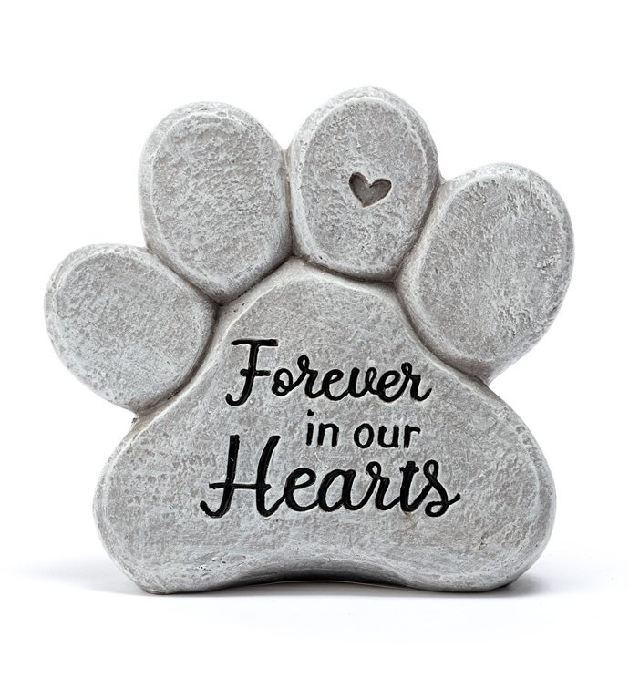 Forever in Our Hearts Paw Print