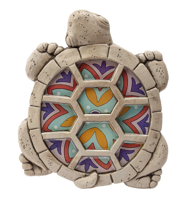 Mosaic Turtle Stepping Stone
