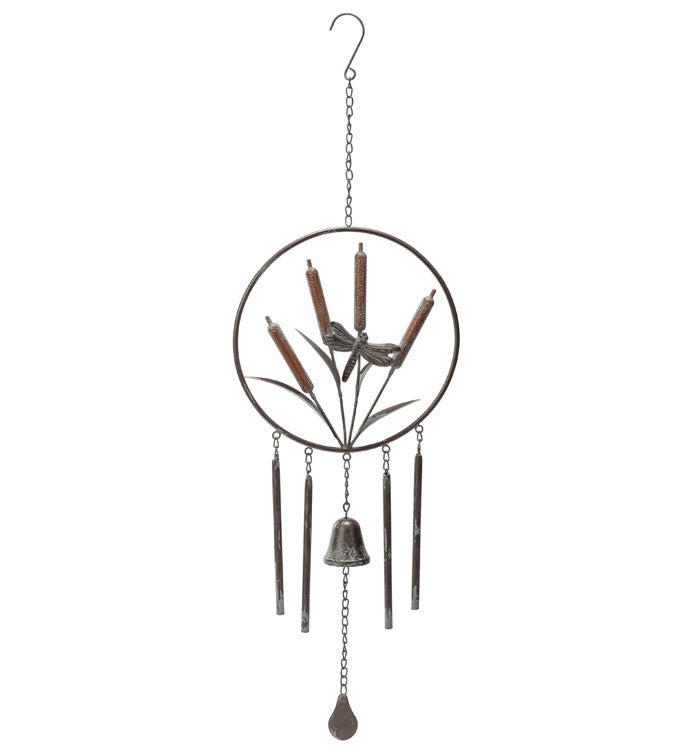 Dragonfly/Cattail Windchime