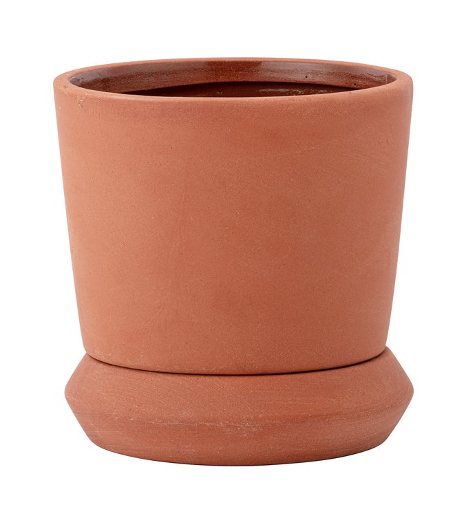 Terra Cotta Planter with Saucer