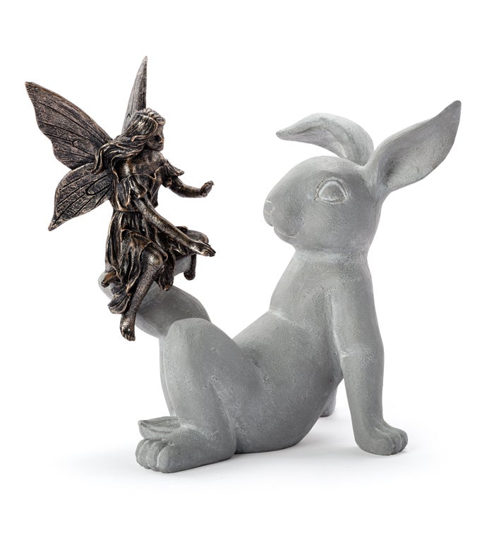 Fairy Sitting on Bunny