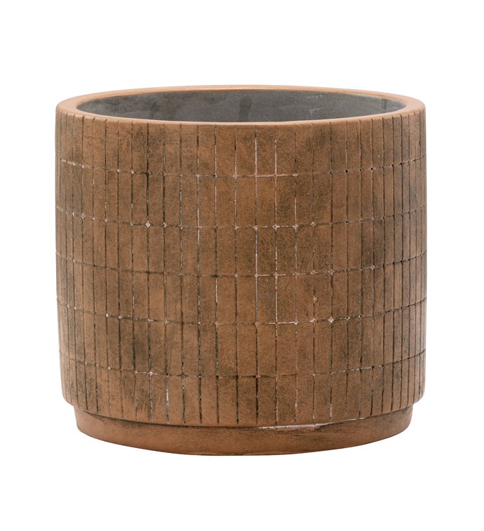 Engraved Lines Planter
