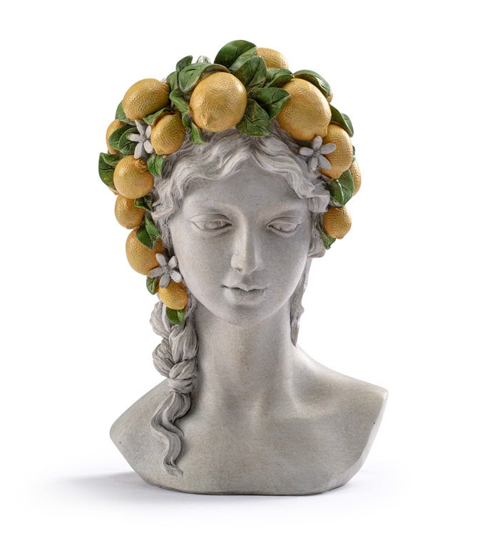 Flower/Fruit Lady Head Planter