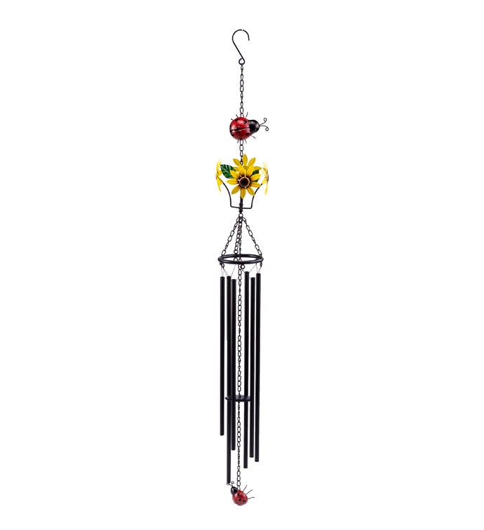 Ladybug/Flower Windchime