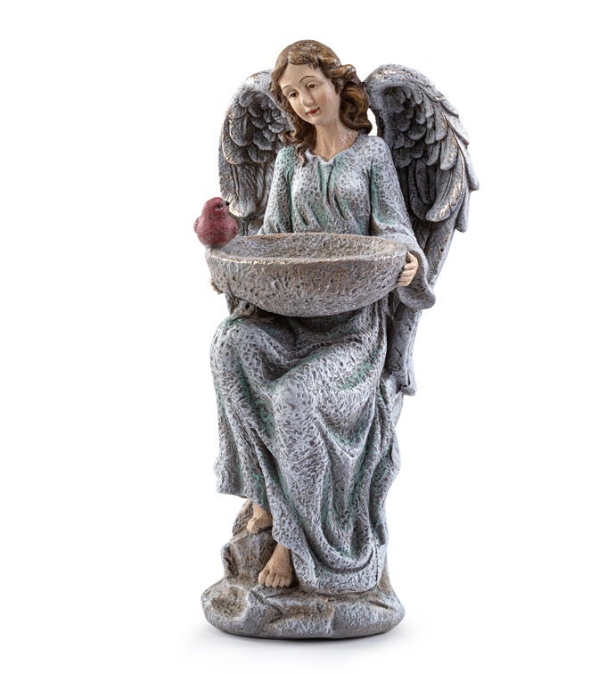 Sitting Angel Birdfeeder