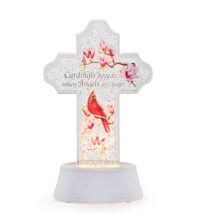 LED 'Cardinals Appear' Cross