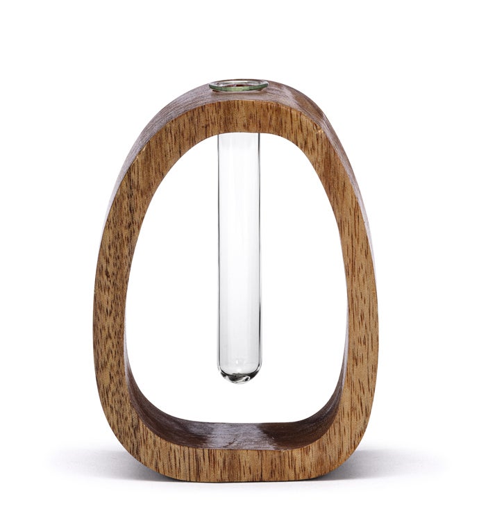 Oval Wood Propagation Stand