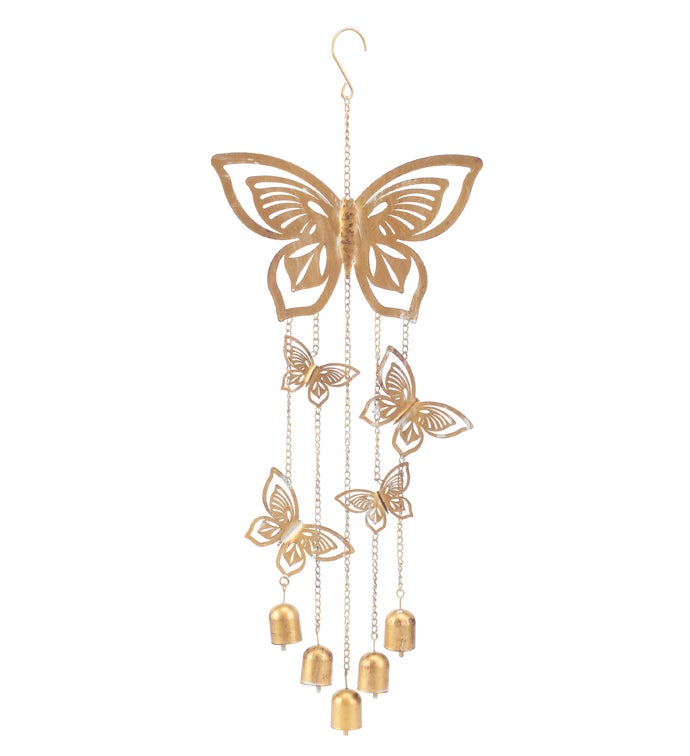 Gold Butterfly/Bell Hanger