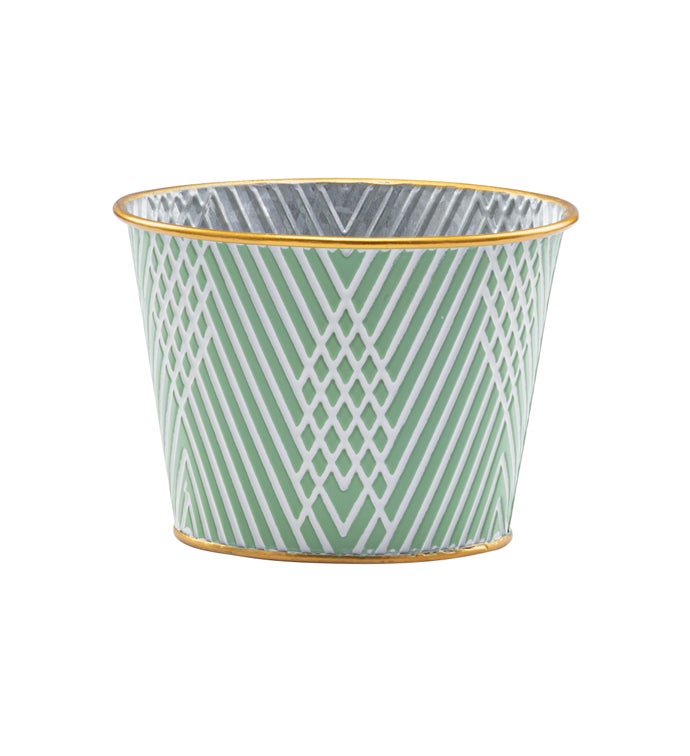 5" Green Arrow Pot Cover