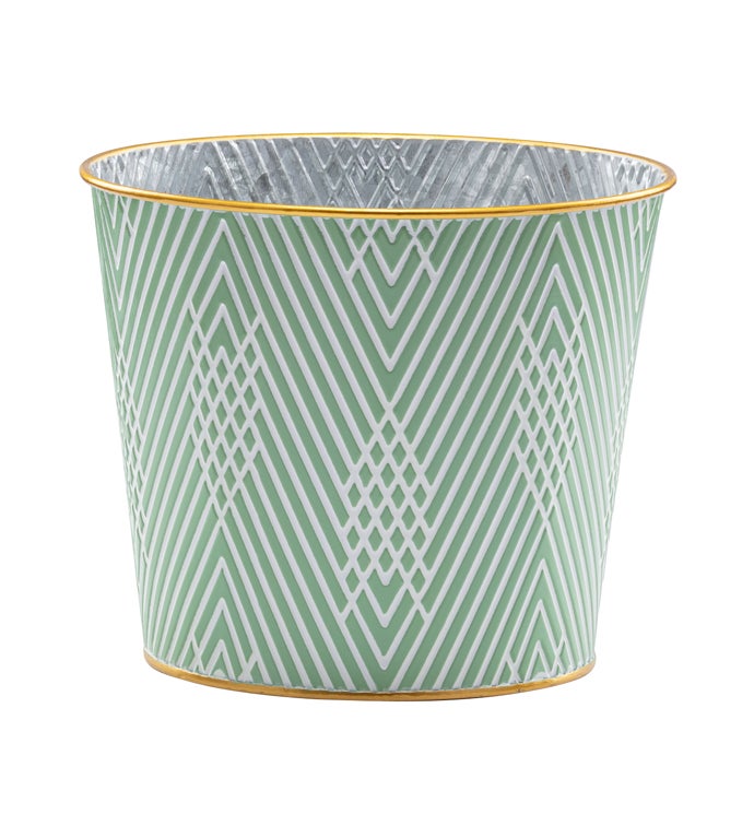 6.5" Green Arrow Pot Cover