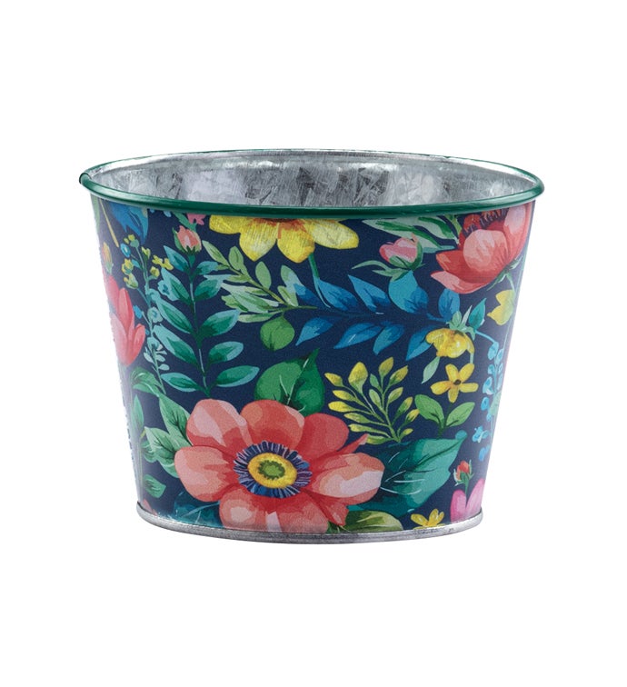 5" Orange Poppy Pot Cover