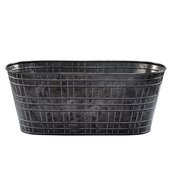 6" Black Checkered Double Bloomer