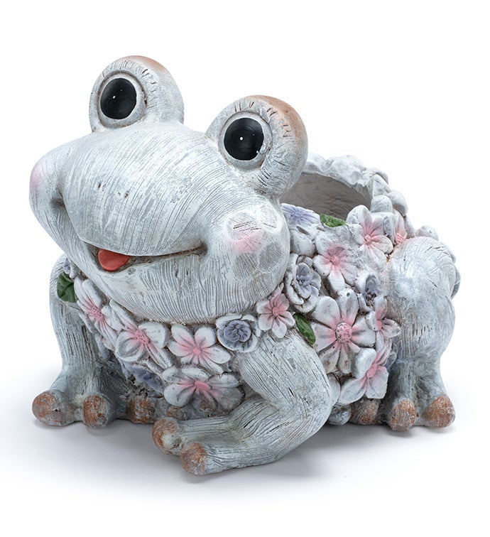 Frog Blossom Planter
