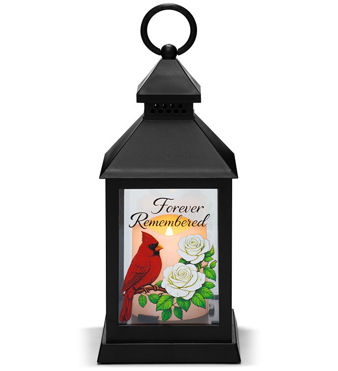 Forever Remembered LED Memorial Lantern