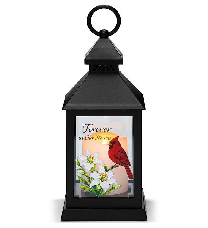 Forever in Our Hearts LED Memorial Lantern