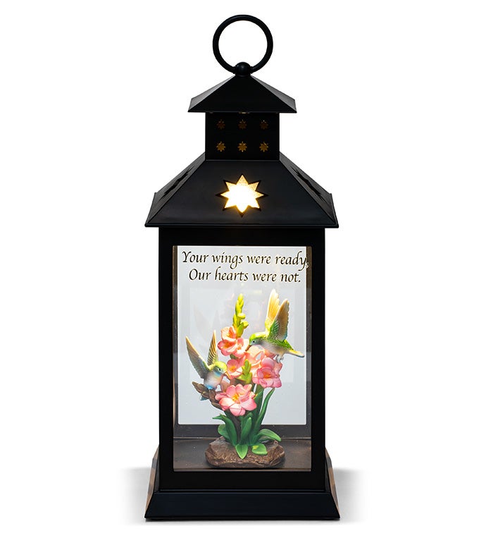 Your Wings Were Ready LED Memorial Lantern
