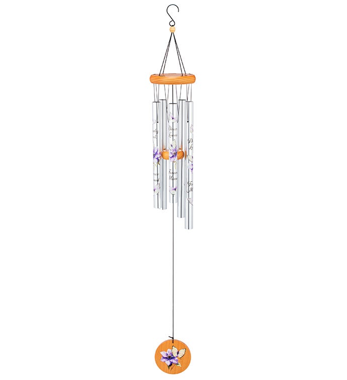 Dearly Loved Wooden Chime with Sail