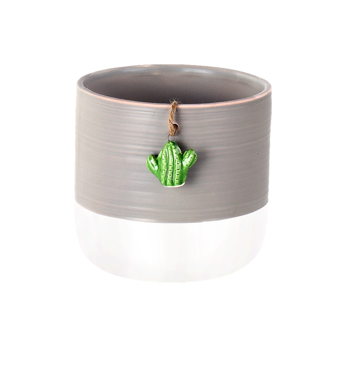 4.5" Cache with Cactus Charm