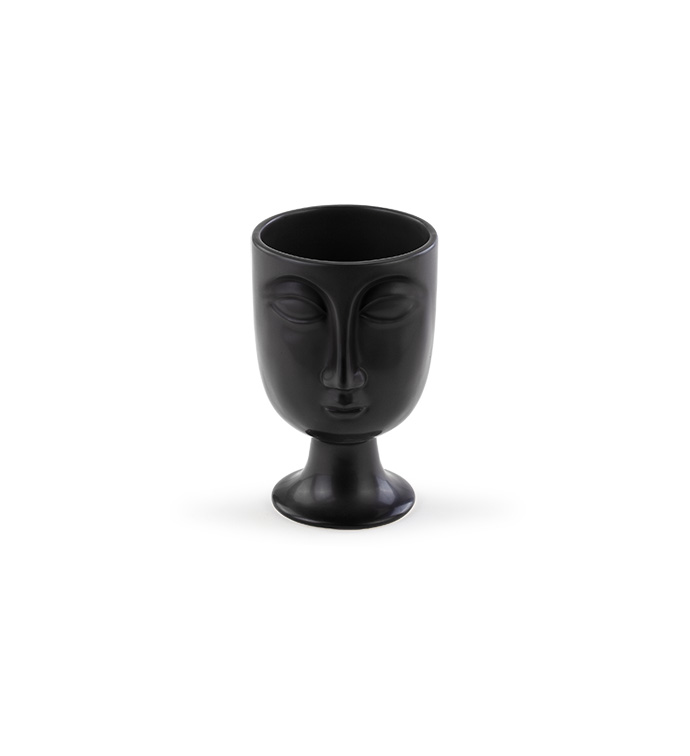 Small Face Pedestal Vase