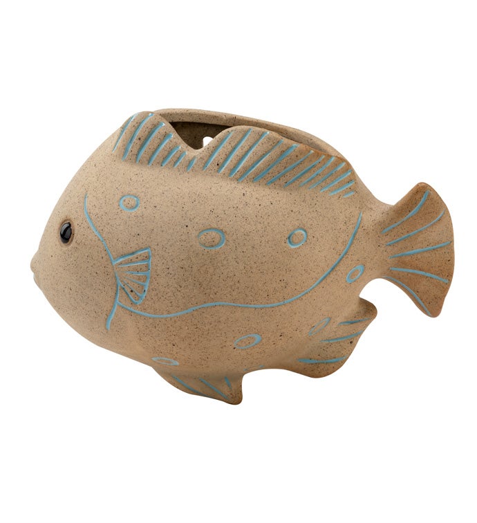 Parrot Fish Wall Planter           