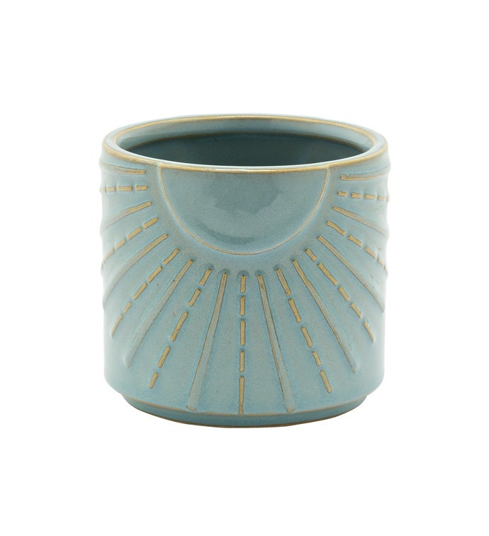 Blue Sun Cache with Sun Beams