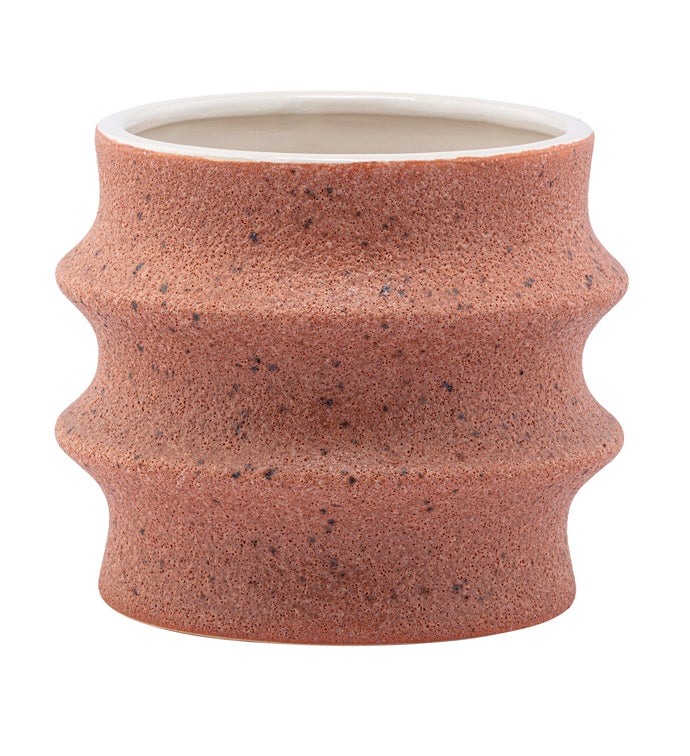Rust Curved Planter