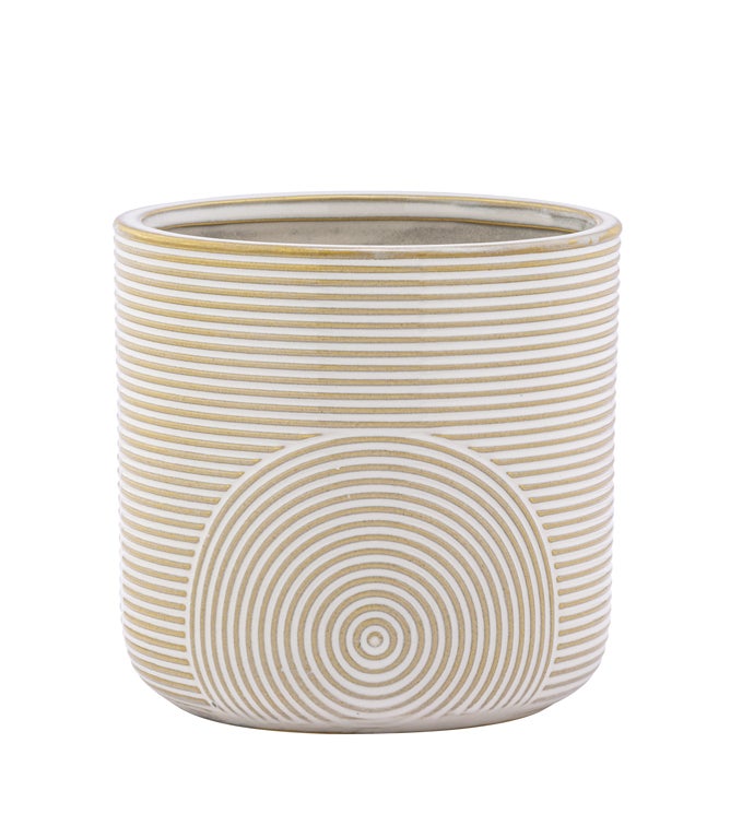 Small Lines/Circle Planter