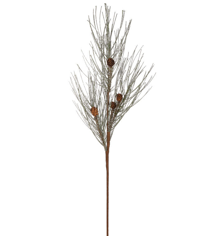 Glitter Pine and Cone Spray