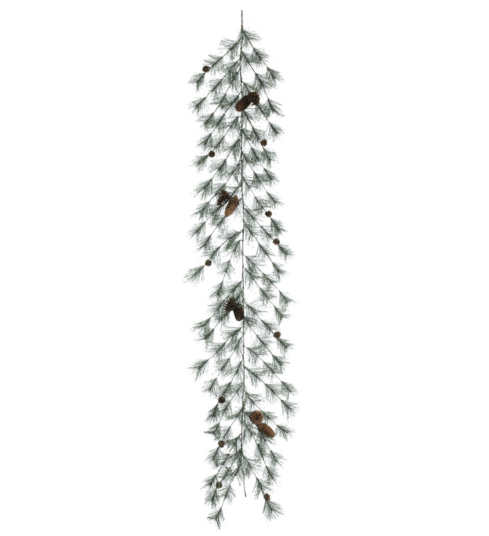 Needle Pine and Cone Garland