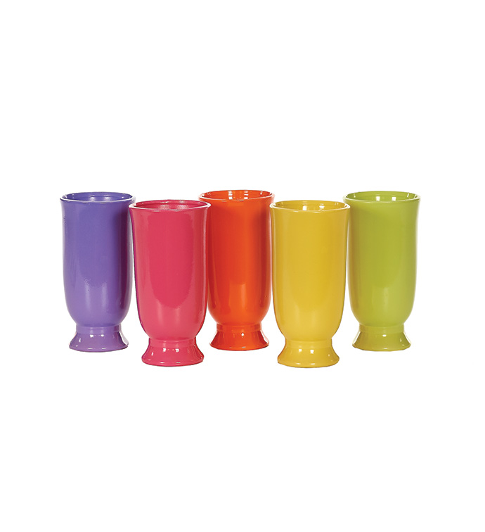 Flower Power Vase, 5 Assorted