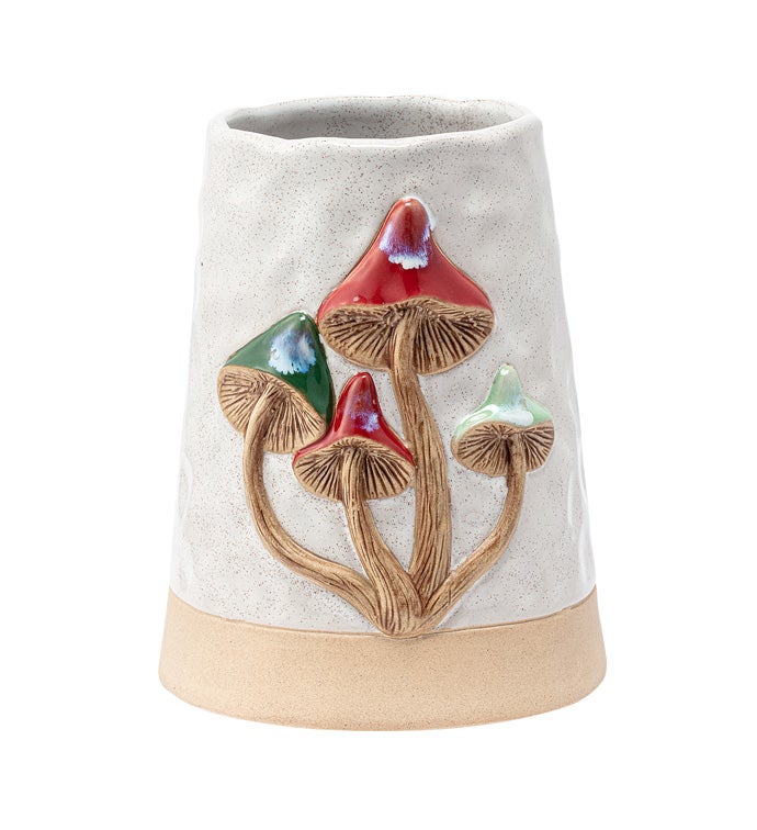 Bright Mushroom Vase