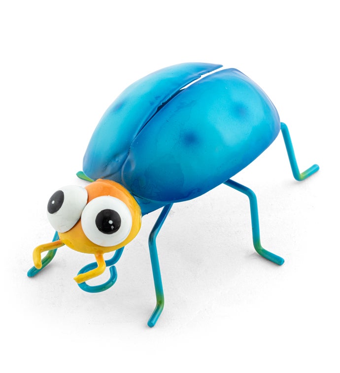 Blue Beetle Table/Wall Hanger