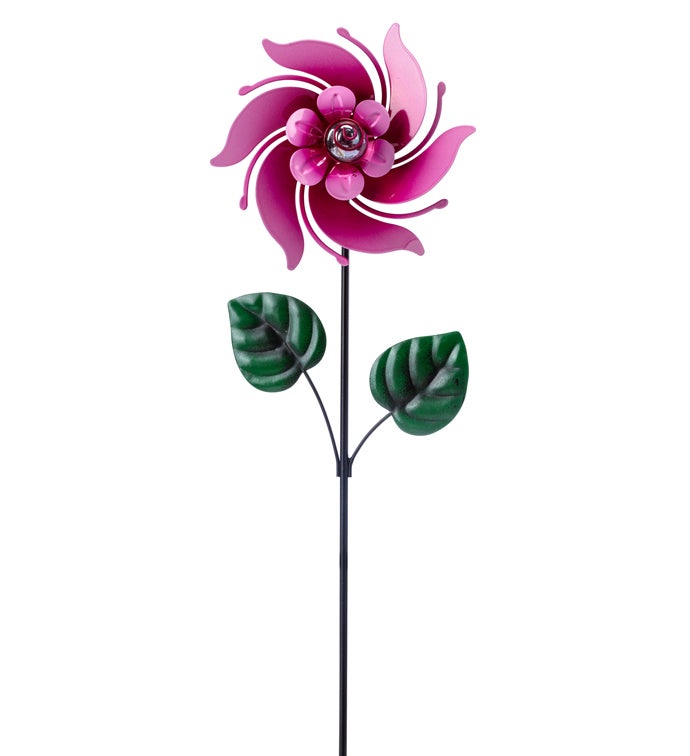 Small Pink Flower Spinner