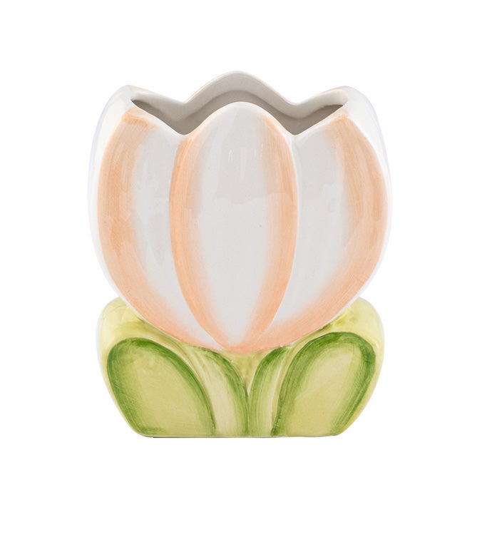 Pink Tulip Planter