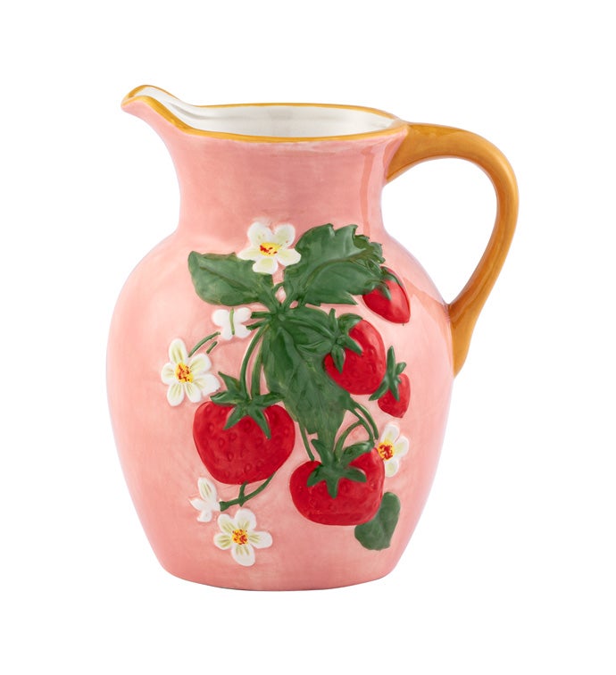 Strawberry/Flower Pitcher