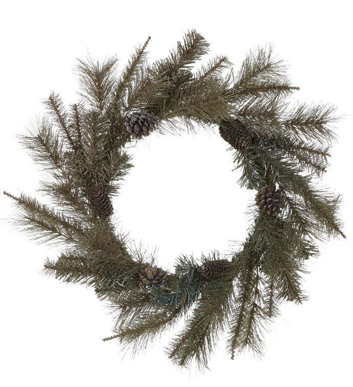 Champagne Mix Pine Wreath