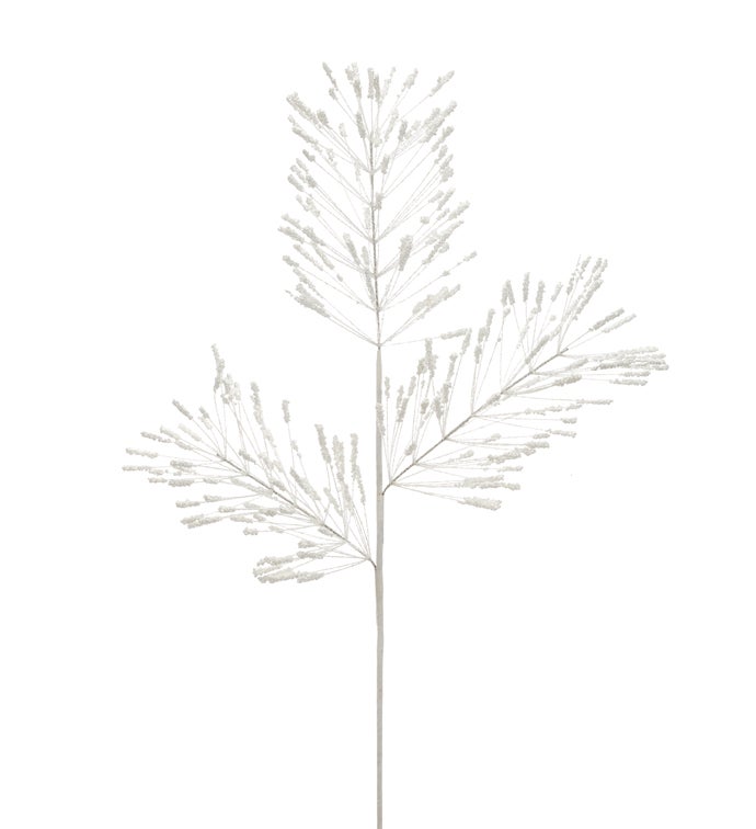 White Glitter Spray x3