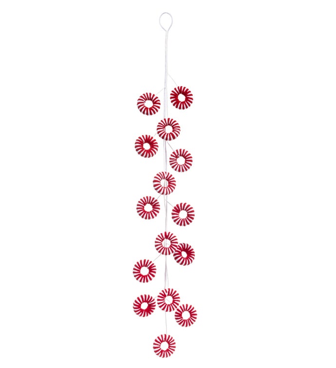 Peppermint Candy Garland