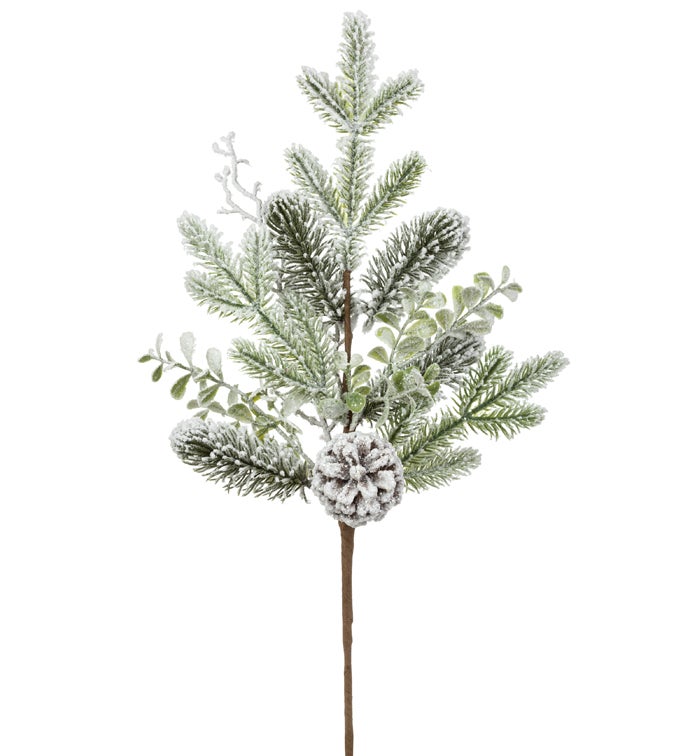 Snow Pine/Eucalyptus Cone Spray
