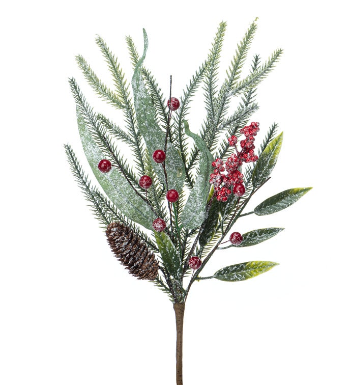 Pine Berry/Cone/Leaves Pick